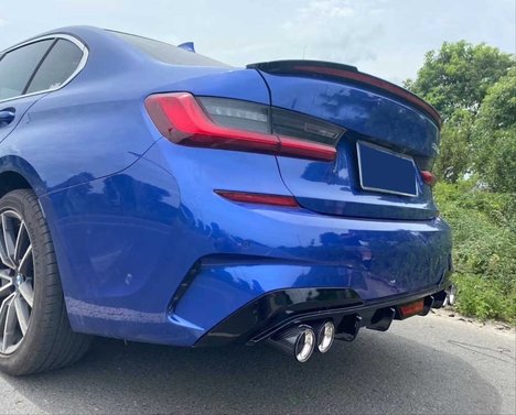 BMW 3 SERISI 2019+ G20 LED SPOILER (PIANO BLACK)